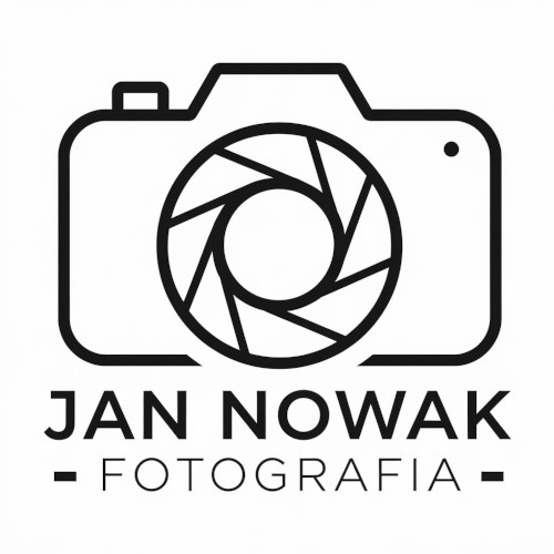 przykładowe logo fotografa firmy projektlogo24.pl